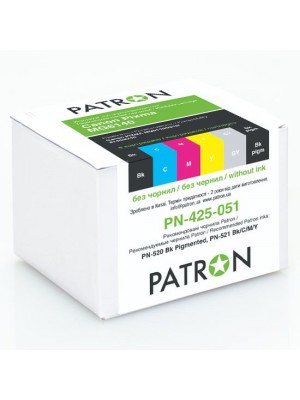 WKŁAD WYMIENNY CANON PIXMA MG6140 (Zestaw 6 szt) (PN-425-051) PATRON