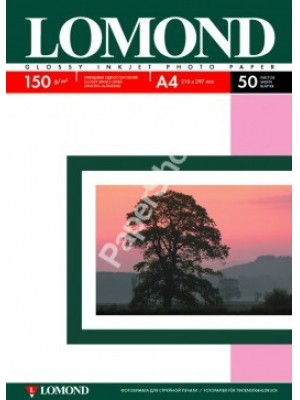 PAPIER Lomond 150 г/м, глянец, А4 50л. Код 0102018