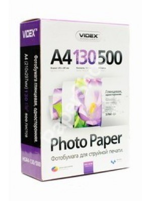PAPIER Videx 130g/m2 A4 500 листов глянцевая HGA4-130/500