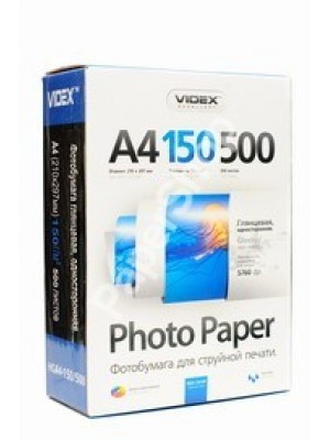 PAPIER Videx 150g/m2 A4 500 листов глянцевая HGA4-150/500