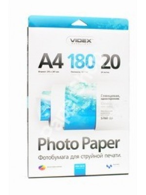 PAPIER Videx 180g/m2 A4 100 листов глянцевая HGA4-180/100