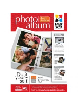 Фотоальбом ColorWay глянец 180г/м, А5-20 (PAG18020А5)