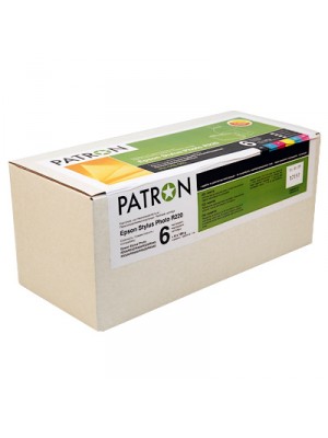 WKŁAD WYMIENNY EPSON Stylus Photo R220 (Zestaw 6 szt + atrament) (PN-048-002) PATRON