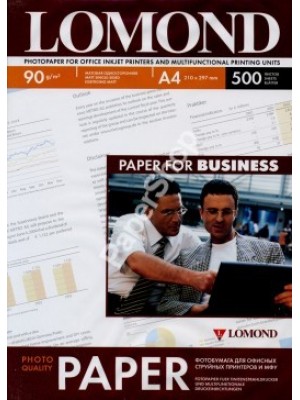 PAPIER Lomond 90 г/м, матт, А4 500л. Код 0102131