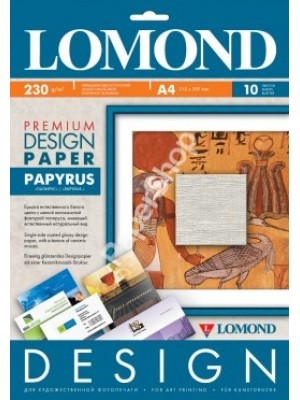PAPIER Lomond Premium матовая Папирус, 230 г/м, А4/10 листов код 0929041