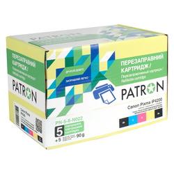 WKŁAD WYMIENNY CANON PIXMA iP4200 (Zestaw 5 szt + atrament) (PN-5-8-N022)