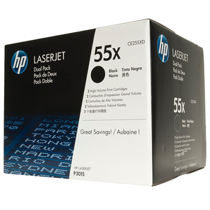TONER Wkład HP LJ CE255XD (2 x №55X) DUAL PACK