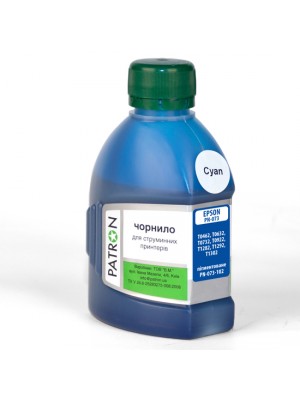 ATRAMENT EPSON T0732 (TX200) CYAN (180 г) (ПИГМЕНТ) (PN-E073-102) PATRON