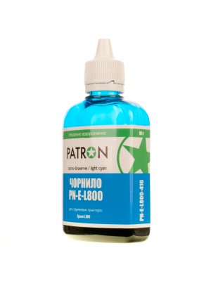 ATRAMENT EPSON L800 LIGHT CYAN (90 г) (PN-E-L800-416) PATRON