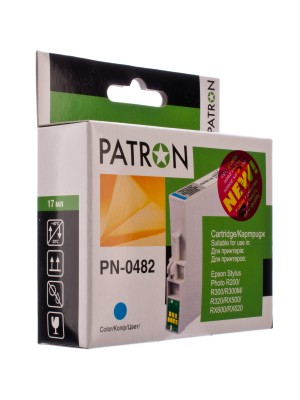 TUSZ EPSON T048240 (PN-0482) CYAN PATRON