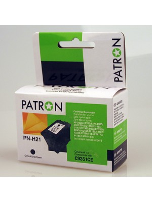 TUSZ HP C9351CE (PN-H21XL) BLACK PATRON