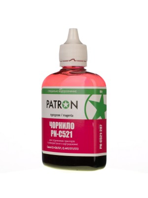 ATRAMENT CANON CLI-521 MAGENTA (90 г) (PN-C521-287) PATRON