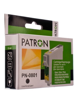 TUSZ EPSON T0801 (PN-0801) BLACK PATRON