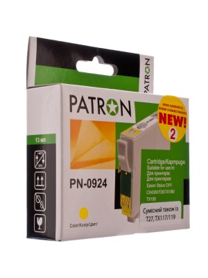 TUSZ EPSON T09244A (PN-0924) (№2) YELLOW PATRON