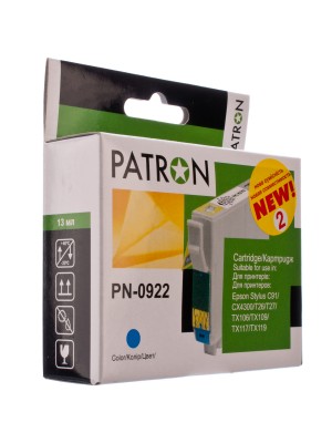 TUSZ EPSON T09224A (PN-0922) (№2) CYAN PATRON