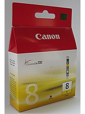 TUSZ CANON CLI-8Y (0623B001) YELLOW