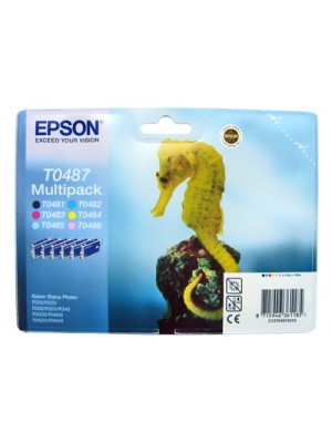 TUSZ EPSON T048140BA_AO/T04874010 Bk_C_LC_LM_M_Y MULTIPACK (6)
