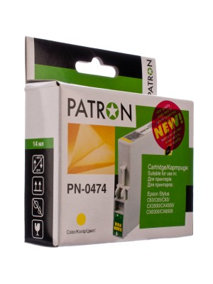 TUSZ EPSON T04744A (PN-0474) YELLOW PATRON