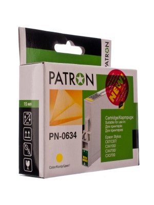 TUSZ EPSON T06344A (PN-0634) YELLOW PATRON