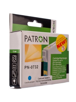 TUSZ EPSON T07324 (PN-0732) (№3) CYAN PATRON