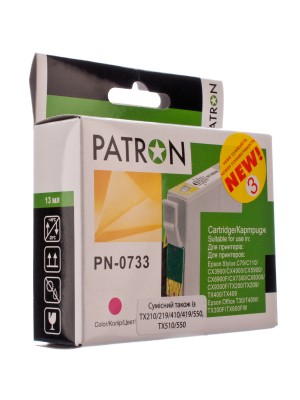 TUSZ EPSON T07334 (PN-0733) (№3) MAGENTA PATRON